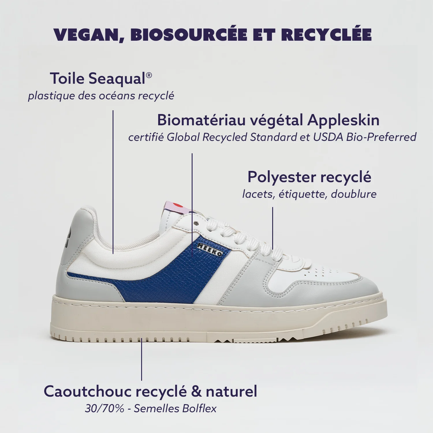 KIBOKO - BLUE PLAIN OUTSOLE - Image 2
